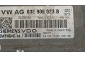 Блок управления двигателя 03E906023B   Skoda Fabia Mk2 (5J)