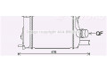 Интеркулер  144963014R, 144963014R   Dacia Sandero 