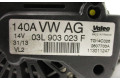Генератор 03L903023F   Seat Ibiza IV (6J,6P)      