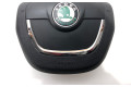 Подушка безопасности водителя 1Z0880201AH Skoda Octavia Mk2 (1Z)