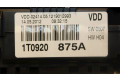 Панель приборов 1T0920875A, 1T0920875A Volkswagen Touran II