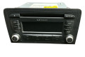 Радио/ проигрыватель CD/DVD / навигация 8P0035186S, 7649276380   Audi A3 S3 A3 Sportback 8P   для двигателя BKC