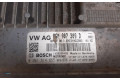 Блок управления впрыском 06M907309D, 0261S14655   Audi A5