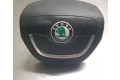 Подушка безопасности водителя 62218052A Skoda Octavia Mk2 (1Z)