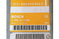 Блок управления надувных подушек 8A0959655C, 0285001038 Audi A4 S4 B5 8D