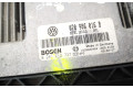 Блок управления двигателя 070906016b, 0281010737 Volkswagen Phaeton