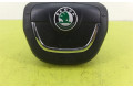 Подушка безопасности водителя 1Z0880201AH Skoda Fabia Mk2 (5J)