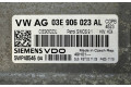 Блок управления двигателя 03E906023AL, 03E906023L   Skoda Fabia Mk2 (5J)