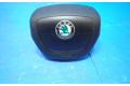 Подушка безопасности водителя 5J0880201K Skoda Octavia Mk2 (1Z)