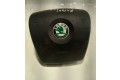 Подушка безопасности водителя 5J0880201C Skoda Octavia Mk2 (1Z)