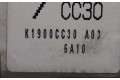 Блок управления климат-контролем K1900CC30 Mazda 5