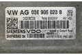 Блок управления двигателя 03E906023B, 5WP4084504   Skoda Fabia Mk2 (5J)