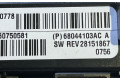 Padangų slėgio valdymo blokas 30750581, 68044103AC Jeep Compass