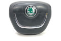 Подушка безопасности водителя 1Z0880201AK Skoda Octavia Mk2 (1Z)