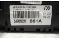 Панель приборов 5K0920861A Volkswagen Golf VI