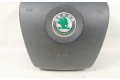Подушка безопасности водителя 5J0880201   Skoda Fabia Mk2 (5J)