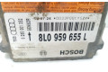 Блок подушек безопасности 8L0959655L, 0285001352 Audi A3 S3 8L