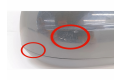 Zpětné zrcátko pravé Hyundai Tucson JM 2008 E4012269, E4012268