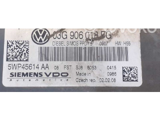 Řídící jednotka 03G906018FG, 5WP45614AA Volkswagen Passat Alltrack 2008