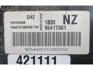Блок управления двигателем Блок управления 96417301, 96417301 Chevrolet Matiz