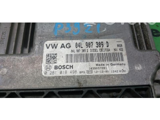 Блок управления двигателем Блок управления 0281018498, 04L907309D   Skoda Octavia Mk3 (5E)
