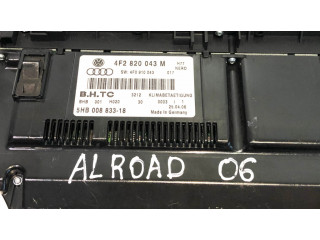 Блок управления климат-контролем 4F2820043M Audi A6 Allroad C6