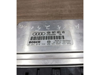 Блок управления двигателем Блок управления 4b0907401ab, 0281010398 Audi A6 S6 C5 4B