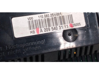 Přístrojová deska Mercedes-Benz CLK A209 C209 A2095403111