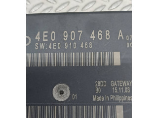 Модуль управления gateway 4E0907468A, 4E0910468   Audi A8 S8 D3 4E