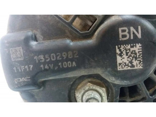 Генератор 13502982 Chevrolet Aveo 1.2