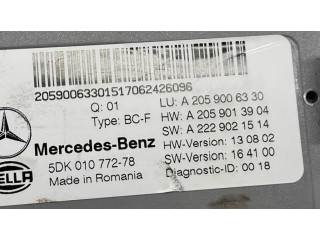 Блок комфорта A2059006330 Mercedes-Benz C W205