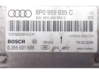 Блок подушек безопасности 8P0959655C, 0285001666   Audi A3 S3 8P