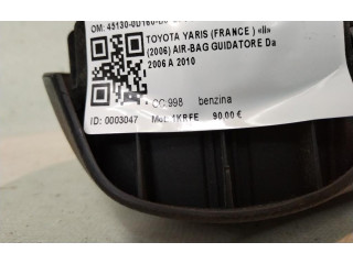 Подушка безопасности водителя 451300D600B0, 1KRFE   Toyota Yaris