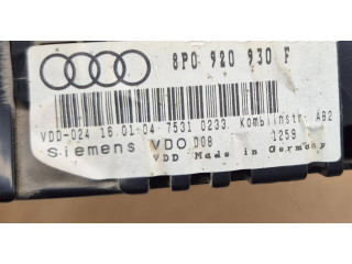 Панель приборов 8P0920930F Audi A3 S3 8P