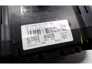 Панель приборов 5L0920840S1QB, 5L0920840S   Skoda Yeti (5L)       