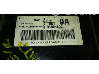 Блок управления двигателя 5WY5407A, 96801800   Chevrolet Matiz