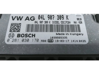 Блок управления двигателя 04L907309K, 0281030170   Volkswagen Caddy