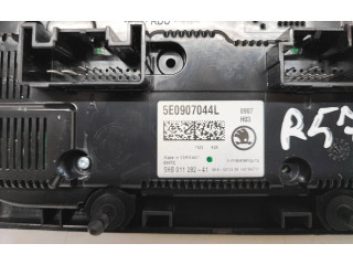 Блок управления климат-контролем 5E0907044L, 5HB01128241   Skoda Octavia Mk3 (5E)