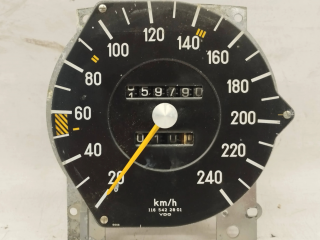 Přístrojová deska Mercedes-Benz S W116 1973 1165422801