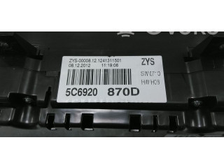 Панель приборов 5C6920870D Volkswagen Jetta VI