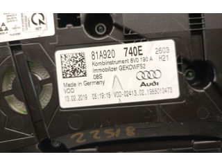 Панель приборов 81A920740E, 81A920740E Audi Q2 -