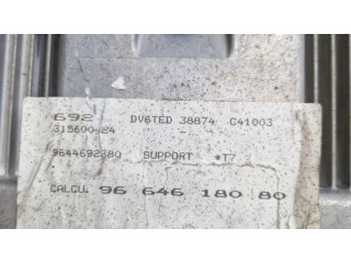 Блок управления двигателя 9664618080, 9644692380   Citroen C4 I