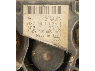 Генератор 0124315005386, 037903025L Volkswagen Lupo