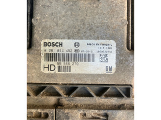 Блок управления двигателя 55566279, 0281014452 Saab 9-3 Ver2