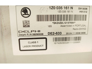 Блок управления HiFi audio 1Z0035161N    Skoda Octavia Mk2 (1Z) 2004 - 2013 года