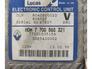 Блок управления двигателя 7700868321, 7700103515A Volvo S40, V40