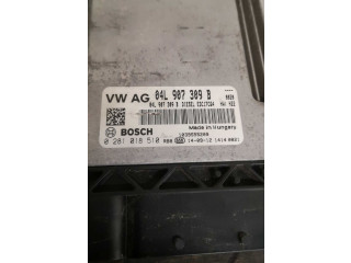 Блок управления двигателя 04L907309B, 0281018510 Skoda Octavia Mk2 (1Z)