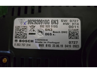 Přístrojová deska Porsche 911 992 2020 992920910G, 0263757314
