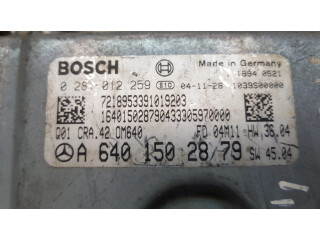 Блок управления двигателя A6401502879, 0281012259   Mercedes-Benz A W169