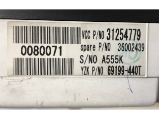 Панель приборов    Volvo V50       